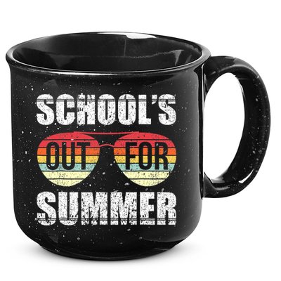 Graduation Schools Out For Summer Students Teacher 15oz Campfire Ceramic Mug