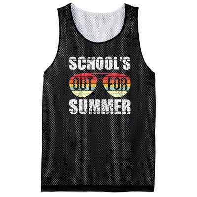 Graduation Schools Out For Summer Students Teacher Mesh Reversible Basketball Jersey Tank