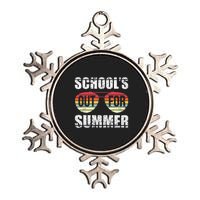 Graduation Schools Out For Summer Students Teacher Metallic Star Ornament