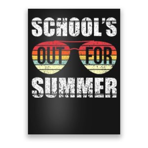 Graduation Schools Out For Summer Students Teacher Poster