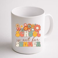 Groovy Schools Out For Summer Last Day Of School Teacher Coffee Mug