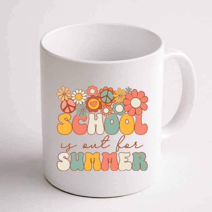 Groovy Schools Out For Summer Last Day Of School Teacher Coffee Mug