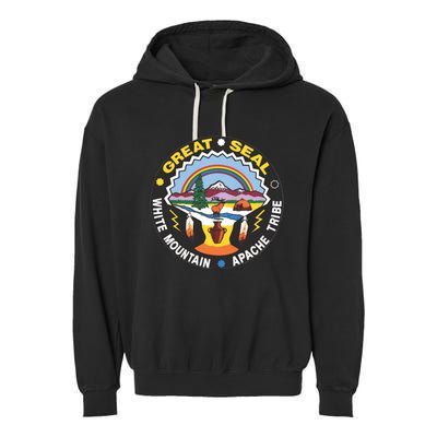 Great Seal Of The White Mountain Garment-Dyed Fleece Hoodie