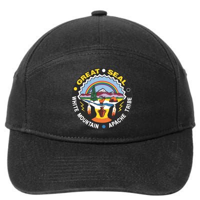 Great Seal Of The White Mountain 7-Panel Snapback Hat