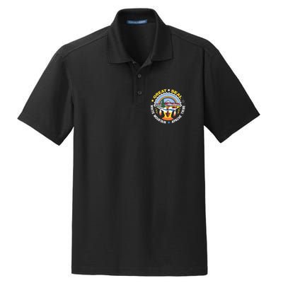 Great Seal Of The White Mountain Dry Zone Grid Polo
