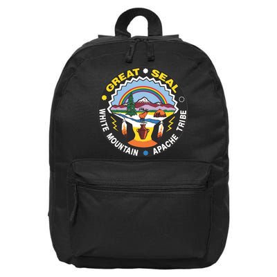 Great Seal Of The White Mountain 16 in Basic Backpack