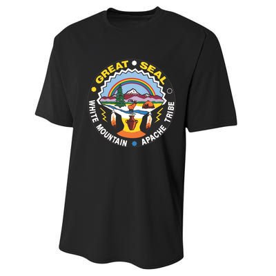 Great Seal Of The White Mountain Performance Sprint T-Shirt