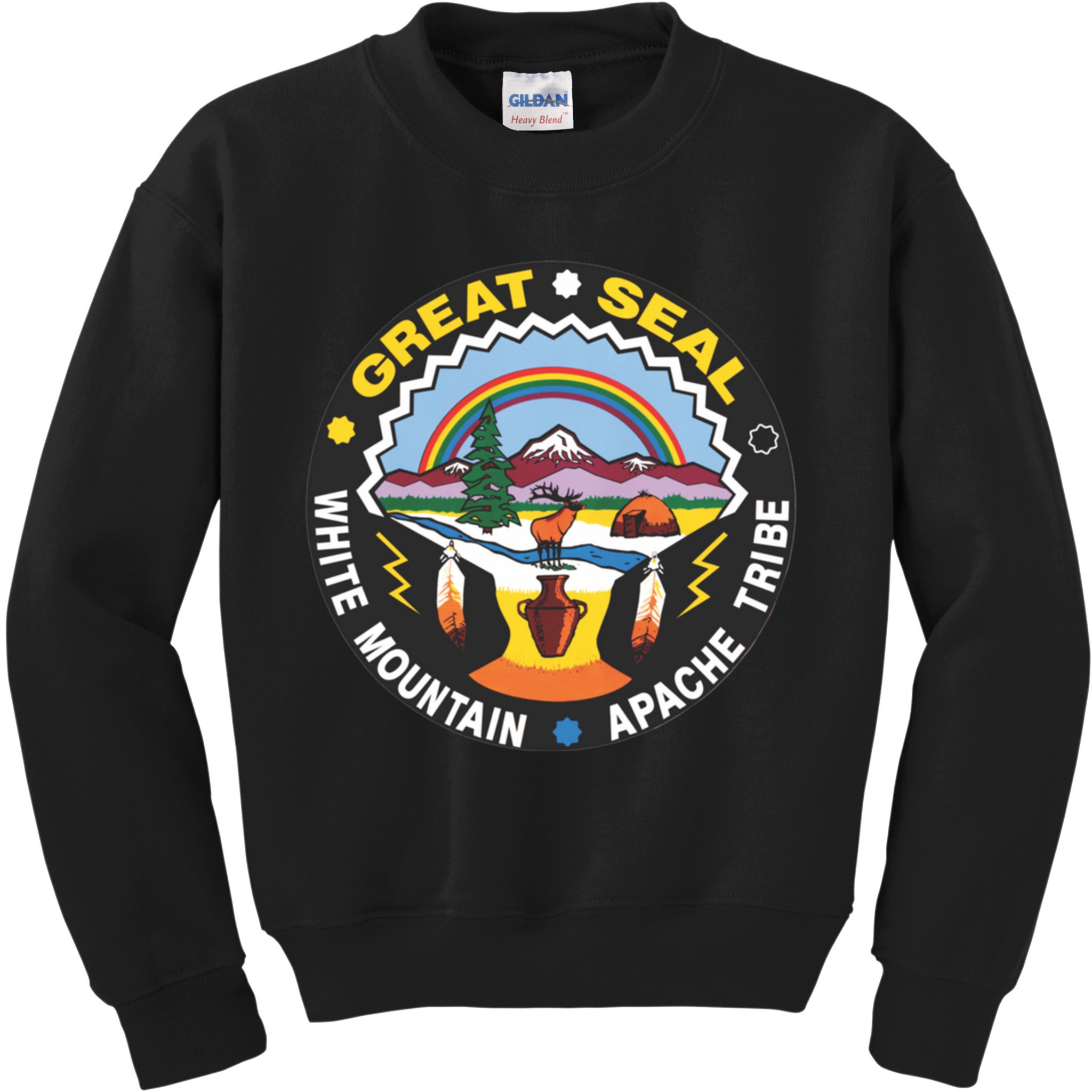 Great Seal Of The White Mountain Kids Sweatshirt