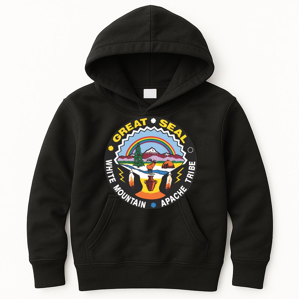 Great Seal Of The White Mountain Kids Hoodie