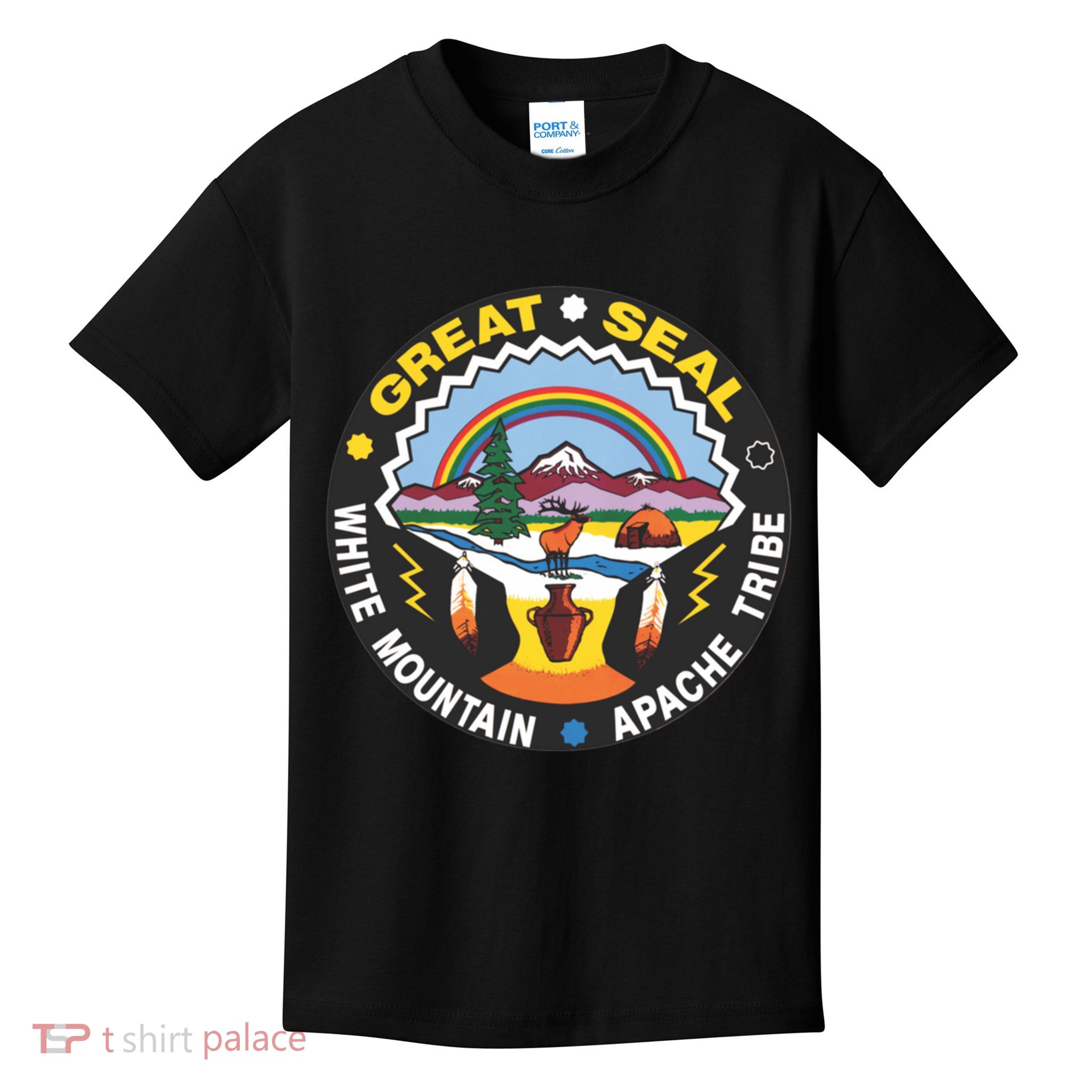 Great Seal Of The White Mountain Kids T-Shirt