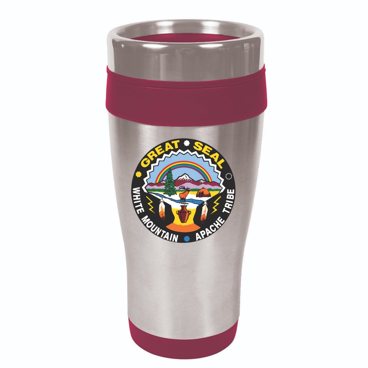 Great Seal Of The White Mountain 16oz Travel Tumbler