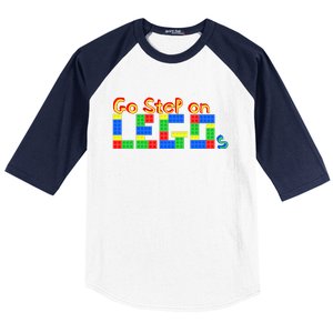 Go Step On LEGOs Baseball Sleeve Shirt