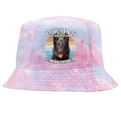 German Shepherd Owner Lover Property Of Gift Cute Dog Tie-Dyed Bucket Hat