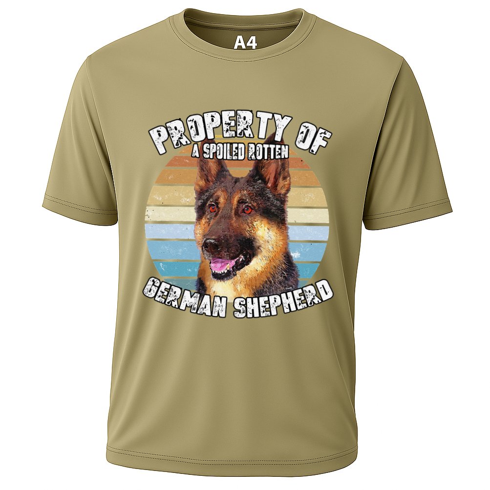 German Shepherd Owner Lover Property Of Gift Love Cute Dog Performance Shirt