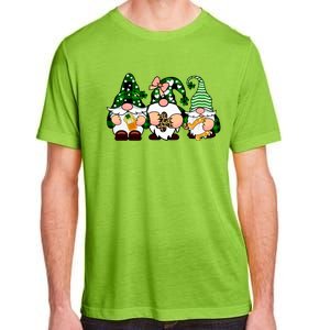 Gnomes St Patrick's Day Adult ChromaSoft Performance T-Shirt