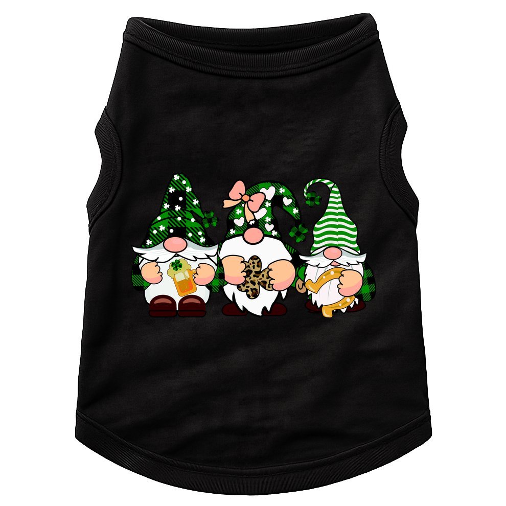 Gnomes St Patrick's Day Doggie Tank