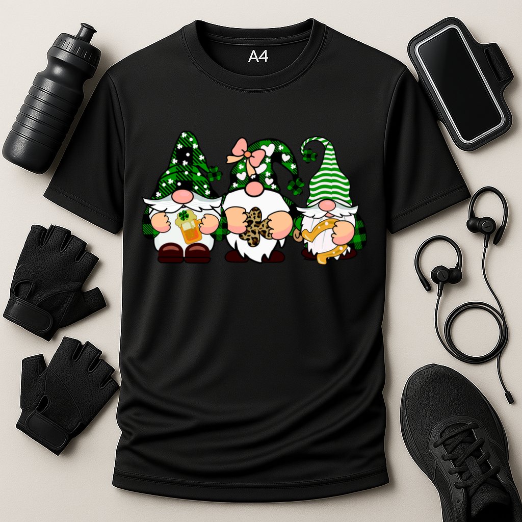 Gnomes St Patrick's Day Performance Shirt