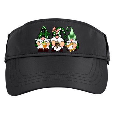 Gnomes St Patrick's Day Adult Drive Performance Visor