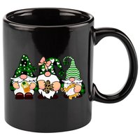 Gnomes St Patrick's Day 11oz C Handle Ceramic Mug