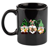 Gnomes St Patrick's Day 11oz C Handle Ceramic Mug