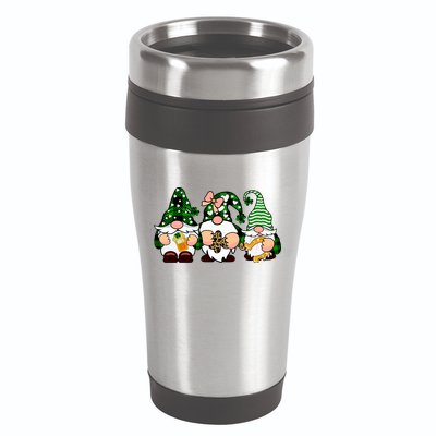 Gnomes St Patrick's Day 16oz Travel Tumbler