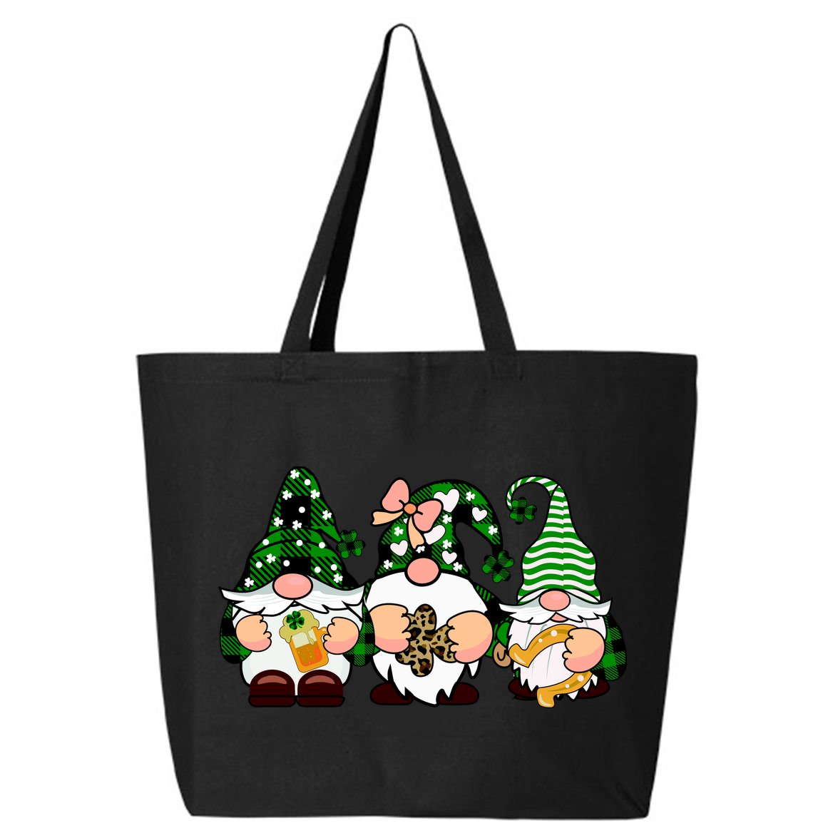 Gnomes St Patrick's Day 25L Jumbo Tote