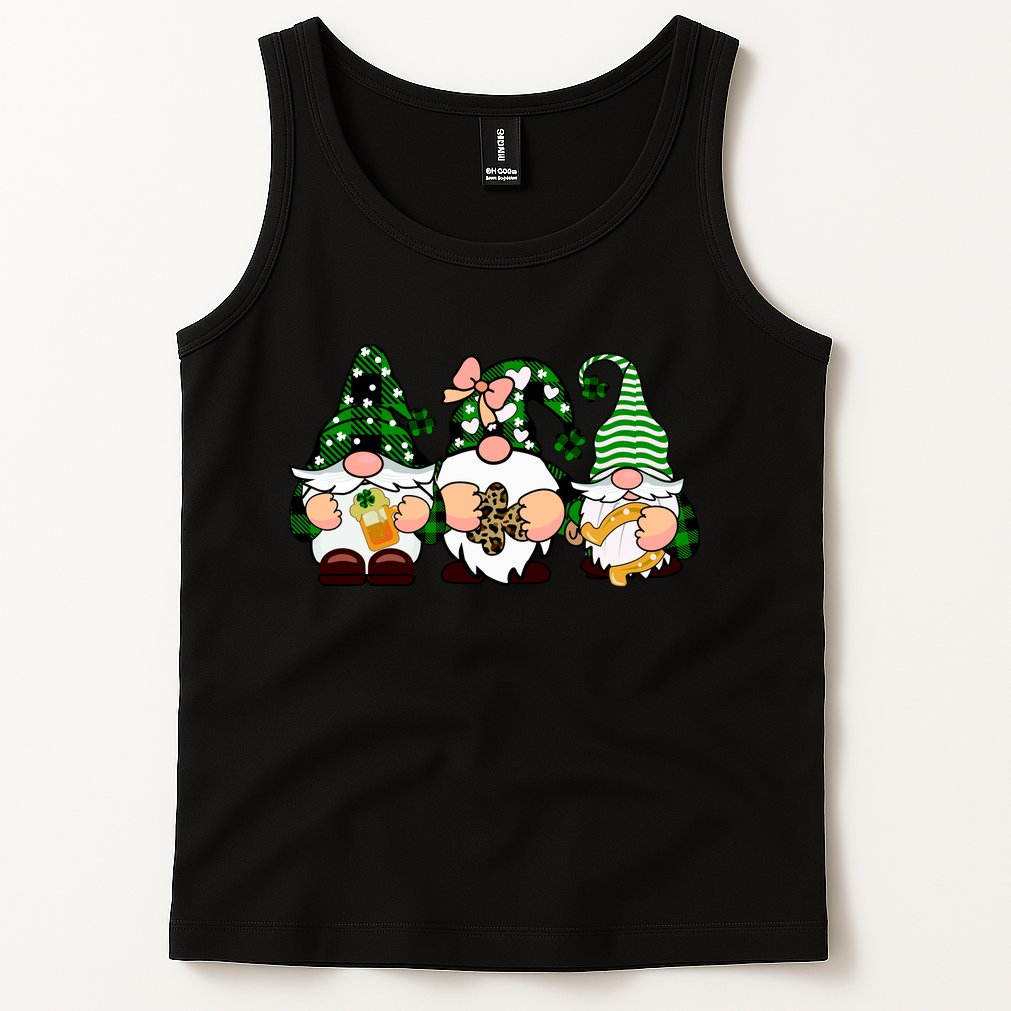 Gnomes St Patrick's Day Tank Top