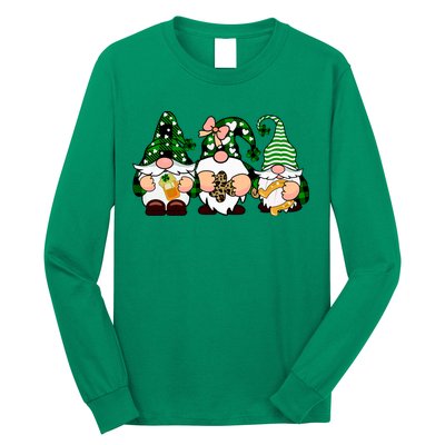 Gnomes St Patrick's Day Long Sleeve Shirt