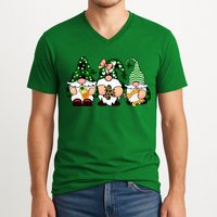 Gnomes St Patrick's Day V-Neck T-Shirt