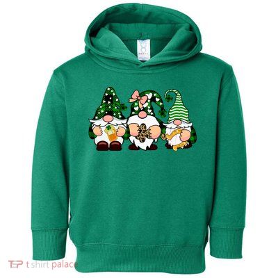 Gnomes St Patrick's Day Toddler Hoodie
