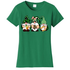 Gnomes St Patrick's Day Women's T-Shirt