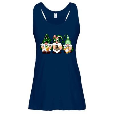 Gnomes St Patrick's Day Ladies Essential Flowy Tank