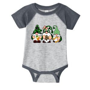 Gnomes St Patrick's Day Infant Baby Jersey Bodysuit