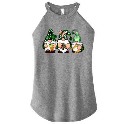 Gnomes St Patrick's Day Women's Perfect Tri Rocker Tank