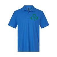 Golf St Patricks Day St Paddys Day Shamrock Irish Gift Softstyle Adult Sport Polo