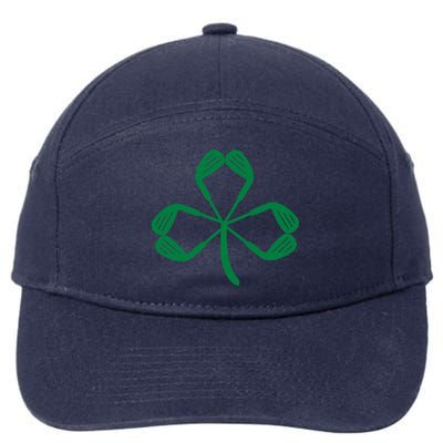 Golf St Patricks Day St Paddys Day Shamrock Irish Gift 7-Panel Snapback Hat