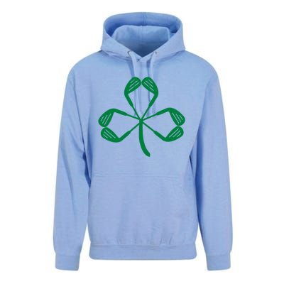 Golf St Patricks Day St Paddys Day Shamrock Irish Gift Unisex Surf Hoodie