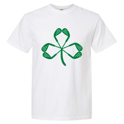 Golf St Patricks Day St Paddys Day Shamrock Irish Gift Garment-Dyed Heavyweight T-Shirt