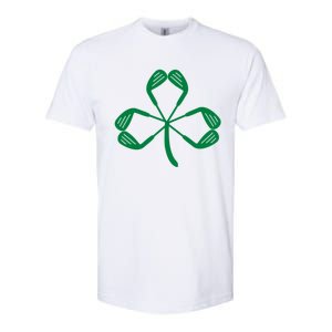 Golf St Patricks Day St Paddys Day Shamrock Irish Gift Softstyle CVC T-Shirt