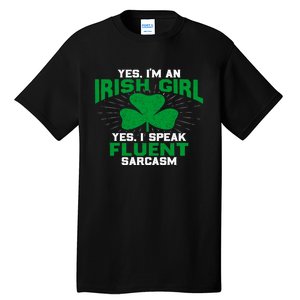 Green Saint Patricks Day St pattys Irish Shamrock Leprechaun Tall T-Shirt