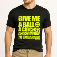 Girl Softball Pitcher Funny Cooling Performance Crew T-Shirt