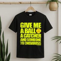 Girl Softball Pitcher Funny T-Shirt