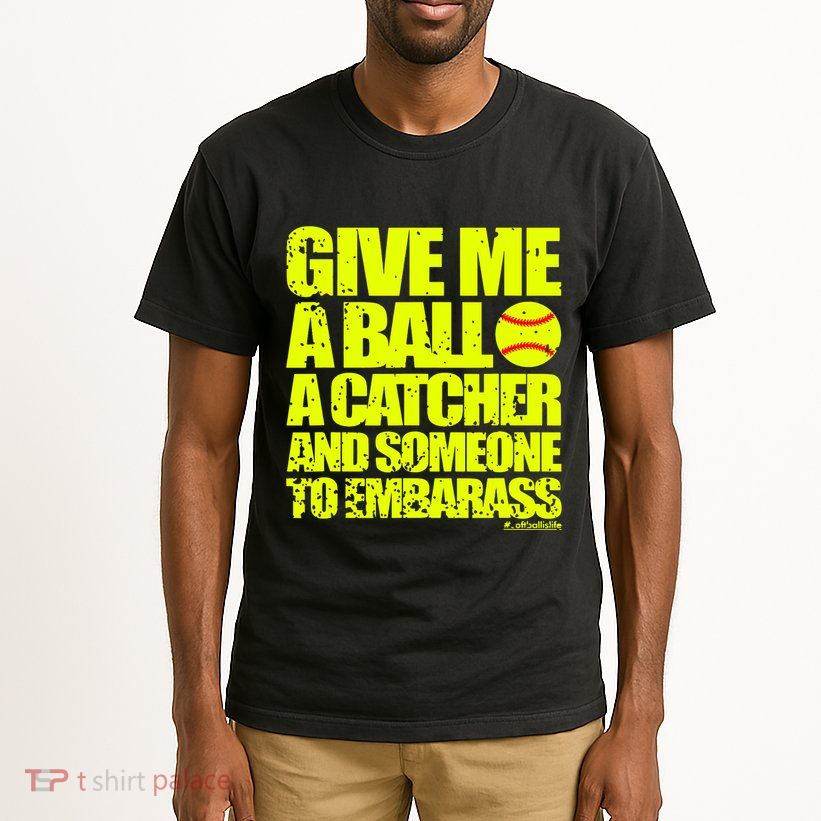 Girl Softball Pitcher Funny Tall T-Shirt