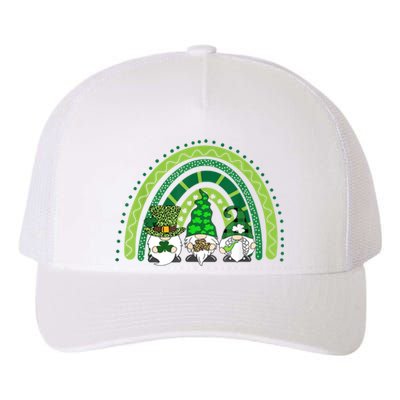 Gnome St Patrick's Day Rainbow Yupoong Adult 5-Panel Trucker Hat