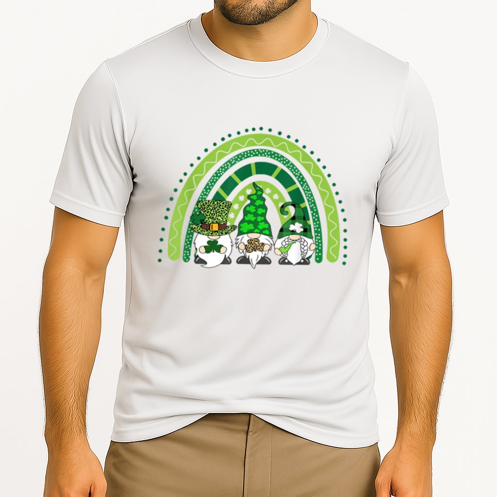 Gnome St Patrick's Day Rainbow Performance Shirt