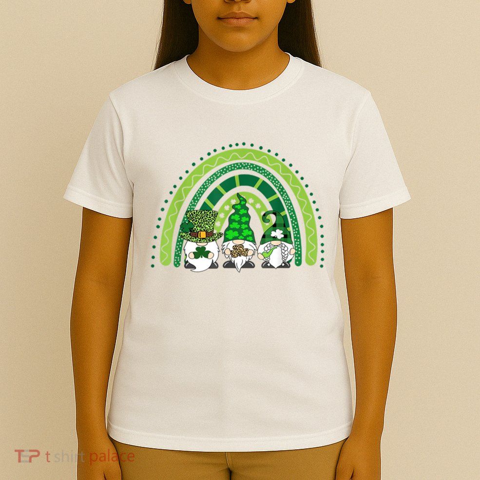 Gnome St Patrick's Day Rainbow T-Shirt