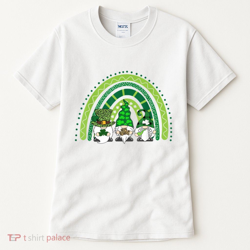 Gnome St Patrick's Day Rainbow Tall T-Shirt