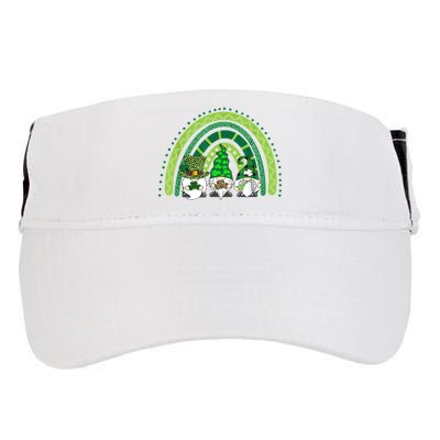 Gnome St Patrick's Day Rainbow Adult Drive Performance Visor
