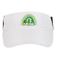 Gnome St Patrick's Day Rainbow Adult Drive Performance Visor