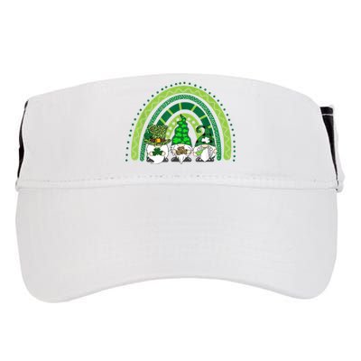 Gnome St Patrick's Day Rainbow Adult Drive Performance Visor